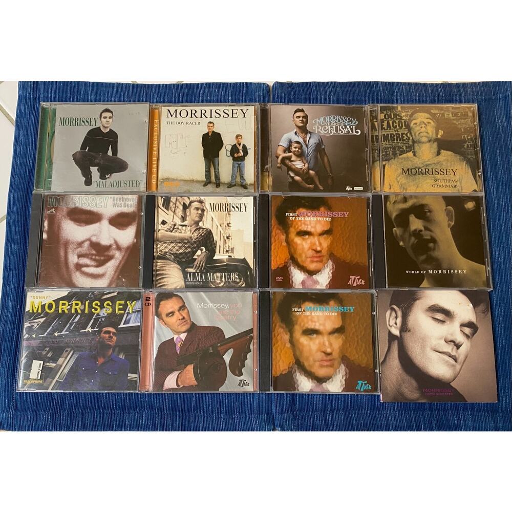 Morrissey CD Lot of 12 CDs Used 69B